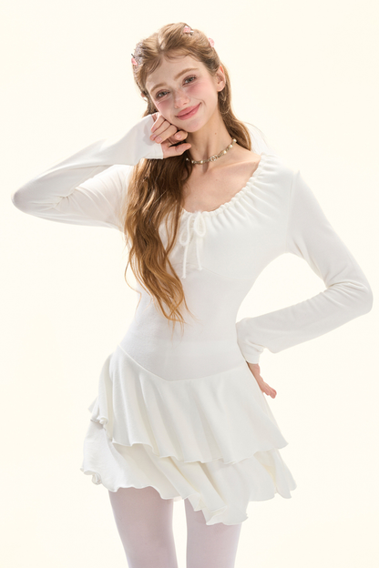 シャーリングドレープピュアドレス