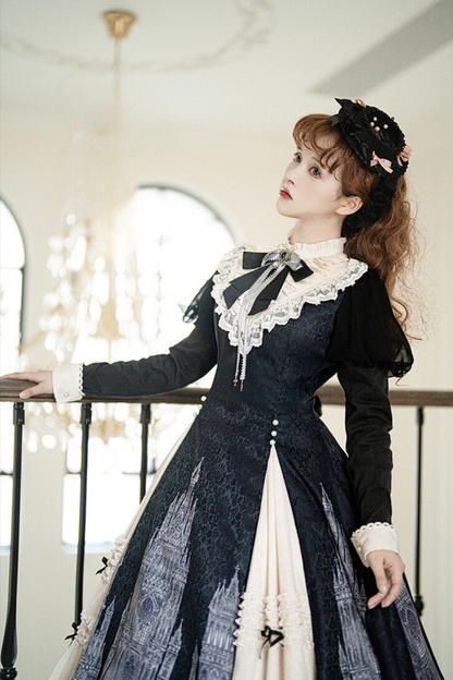 [Reservation deadline on October 22] Church Bell Elegant Gothic Classical Dress