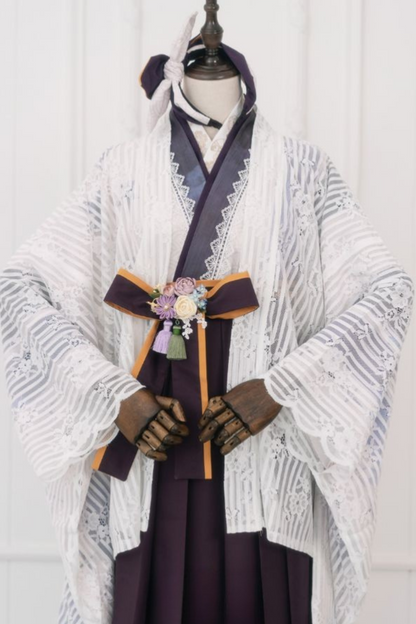 レトロ手毬和装トップス