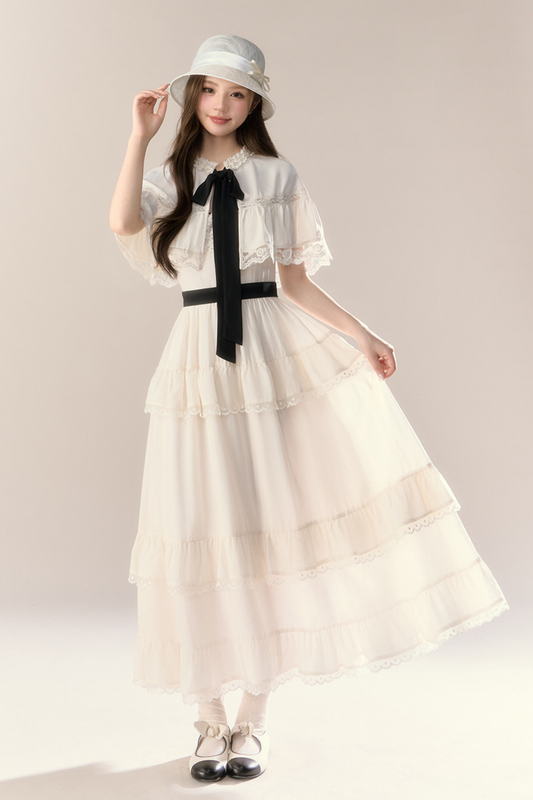 ヴェリービューティフルティアードドレス