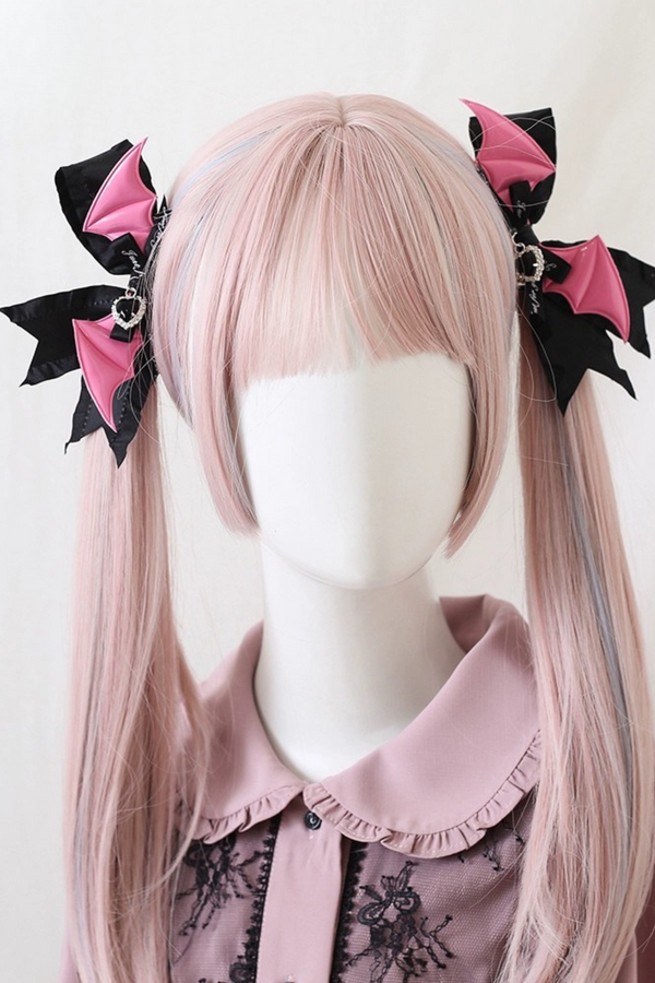 Dark Doll Double Ponytail Hair Accessories