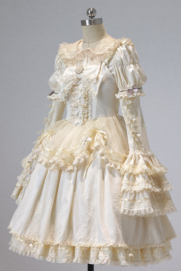 Briana Bear Print Dream Doll Lolita Dress + JSK + Skirt + Shirt + Petticoat