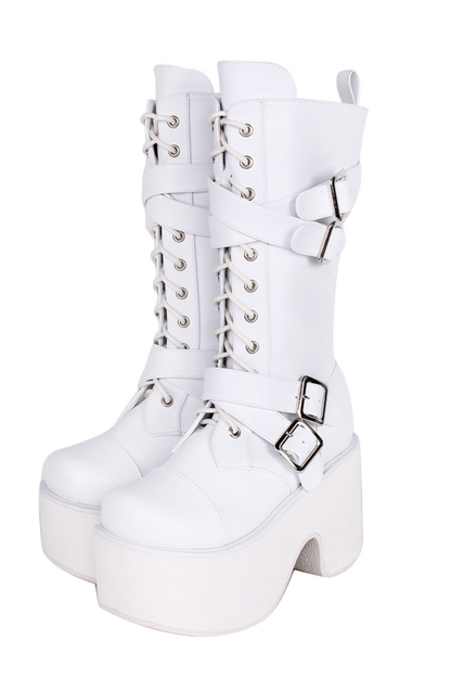 Belt Punk Midnight Boots