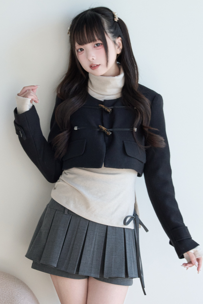 Horn Button Short Jacket