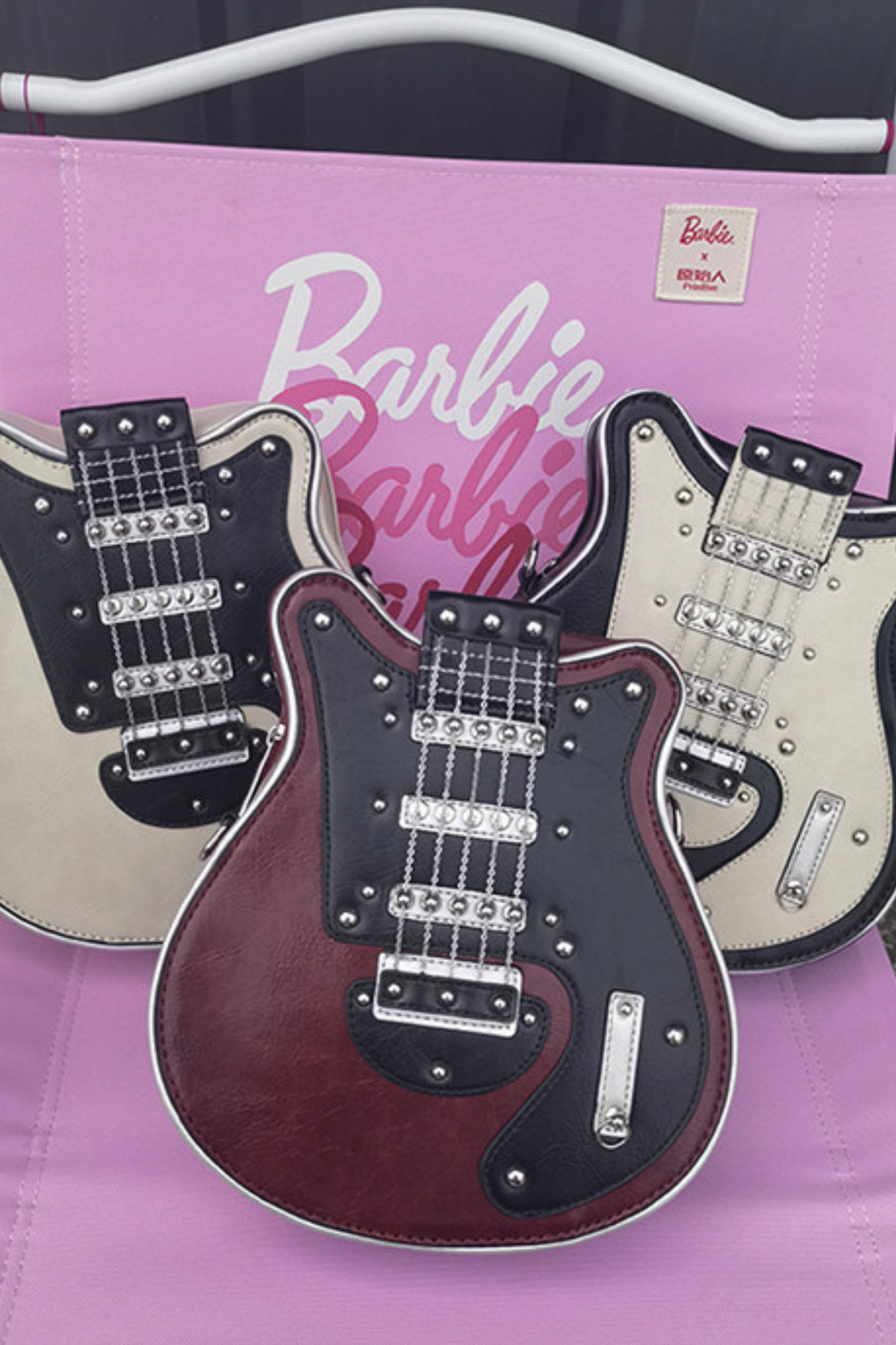 Rock Punk Guitar Crossbody Bag