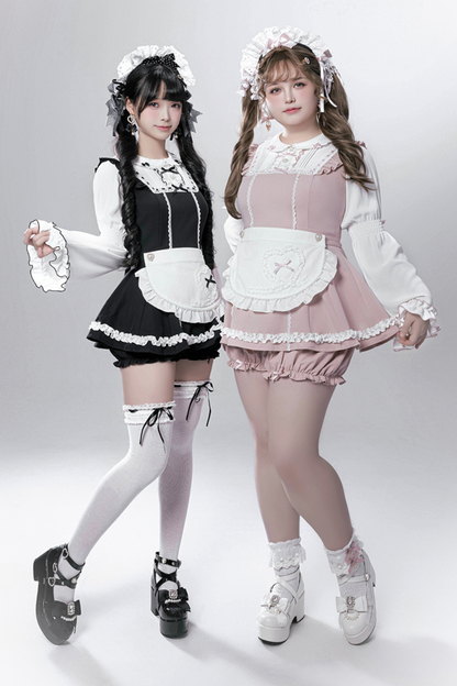 Sweet Maid Top + Panties + Apron