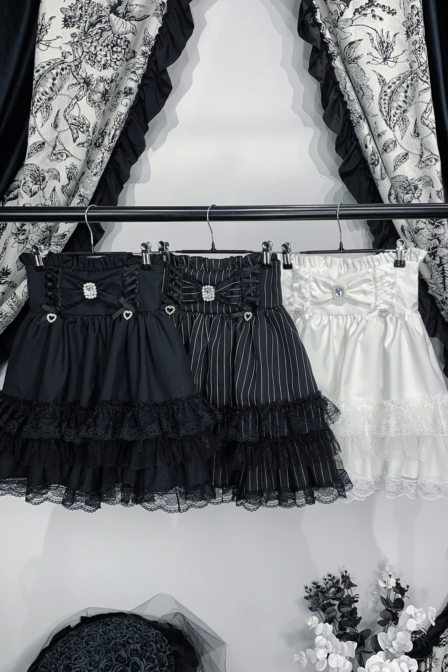 レースリボンスカート