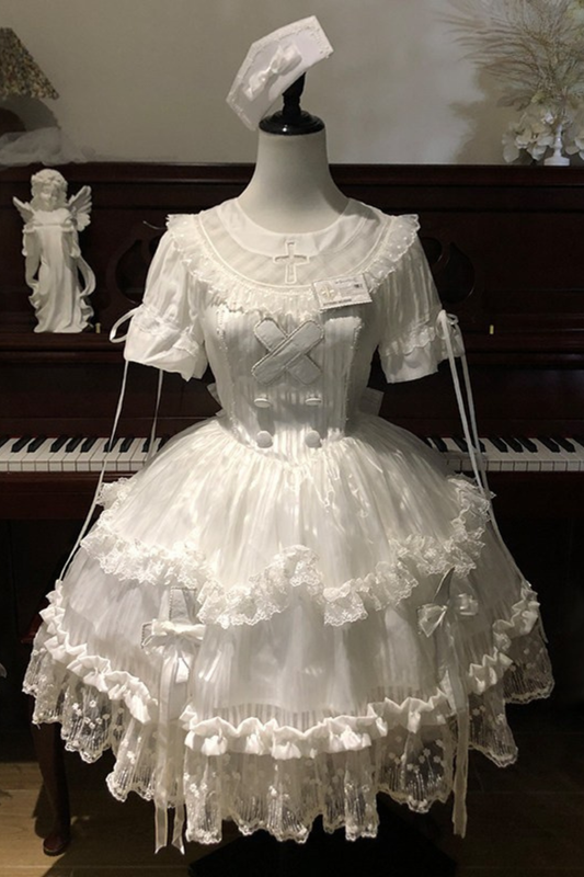 Angel Nurse Lolita Dress + Nurse Hat