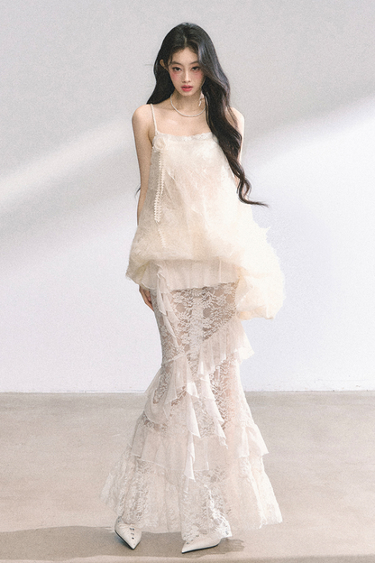 ロイヤルシスターレーストップス+マーメイドスカート