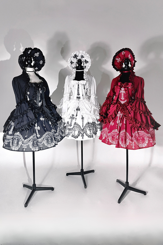 【2月20日予約締切】レースクロスゴシックシリーズフリルショートジャケット