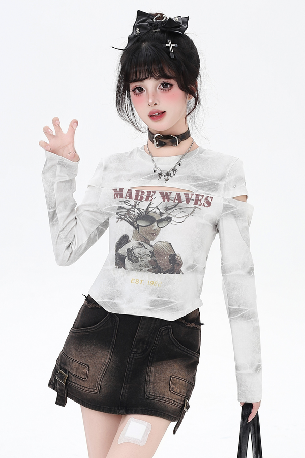 Dark Design Slim Tight Top