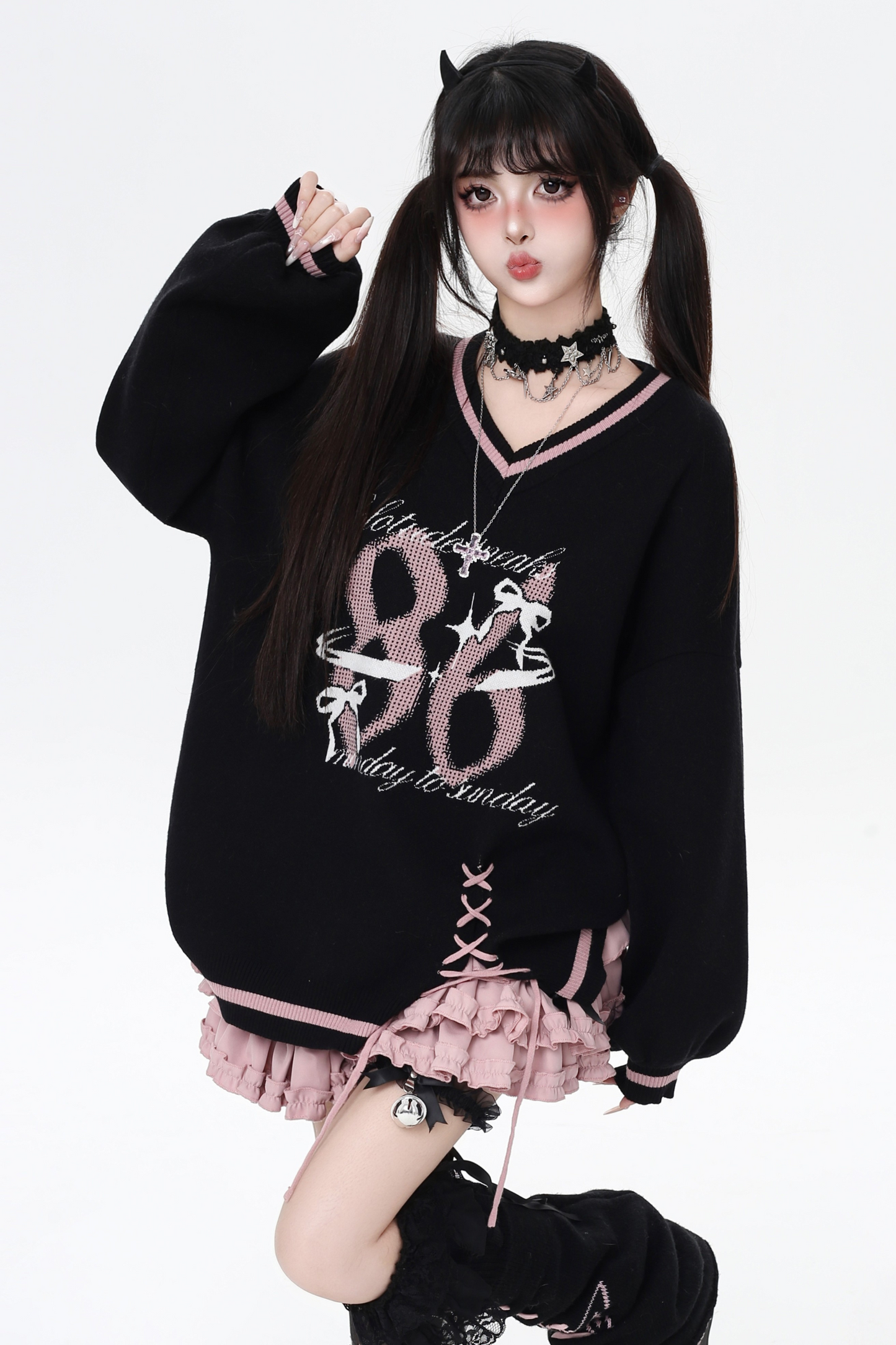 ナンバースウィートクールルーズセーター