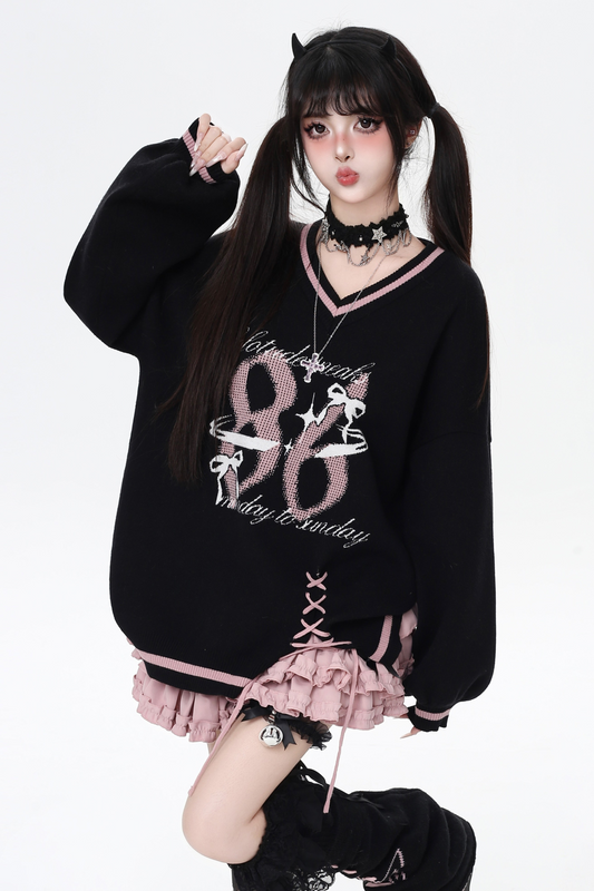 ナンバースウィートクールルーズセーター