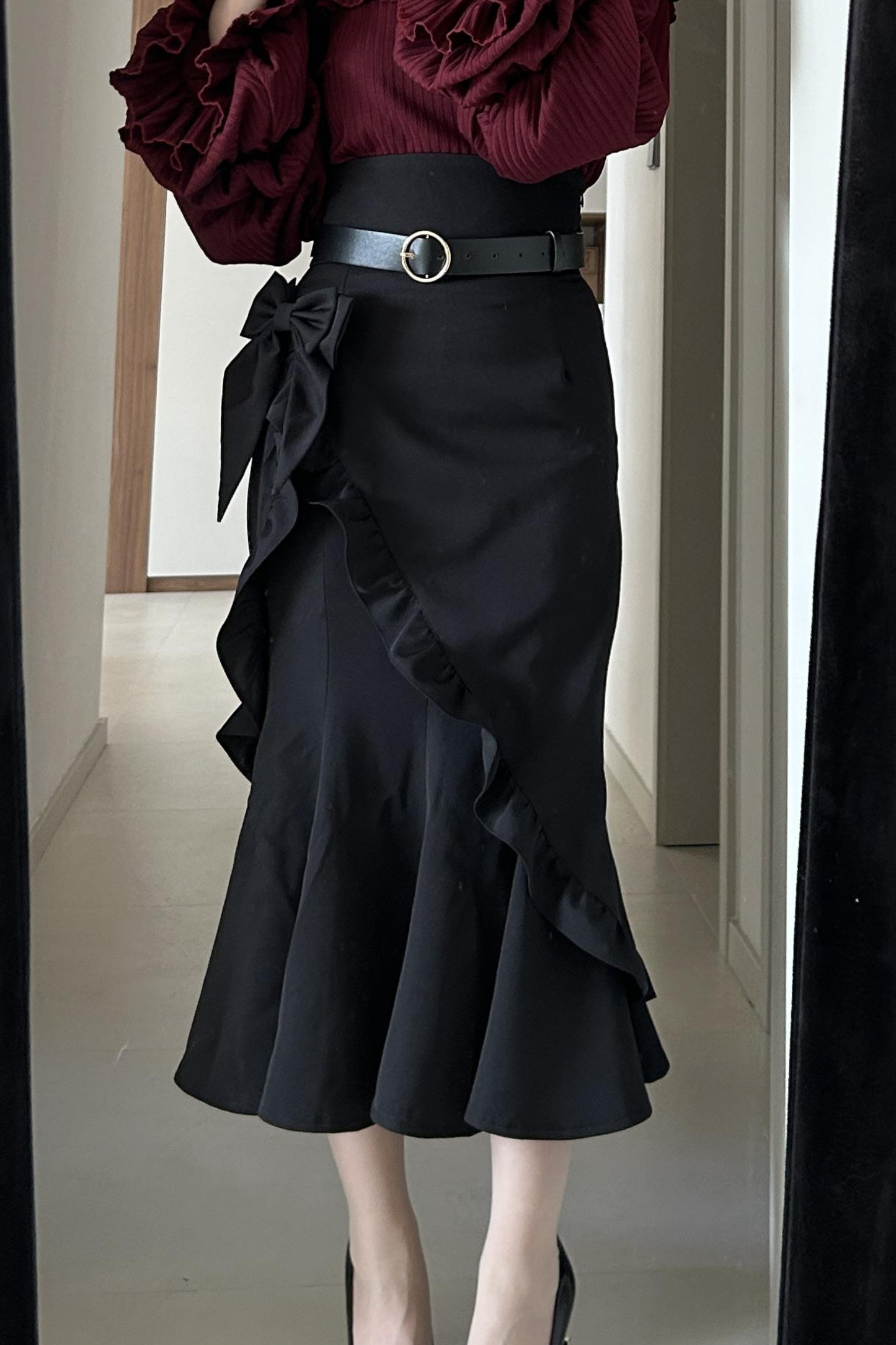 レースシステムマーメイドスカート