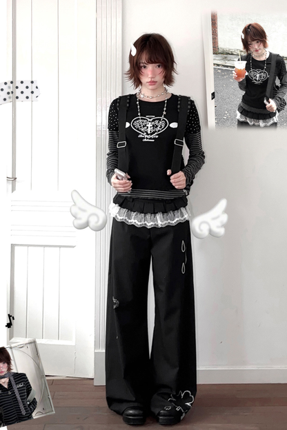 Heart Angel Paradise Top + Wide Pants