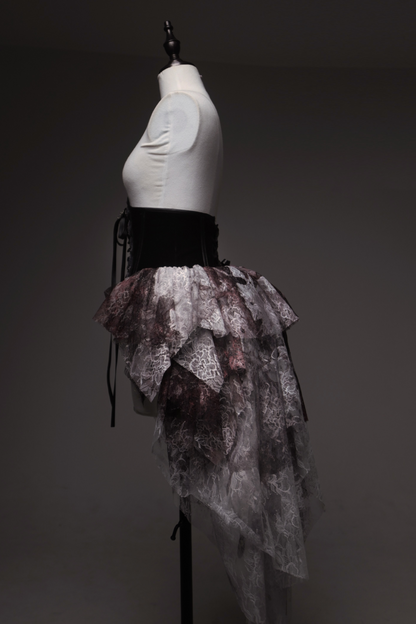 Horror Amusement Park Lace Waist Corset