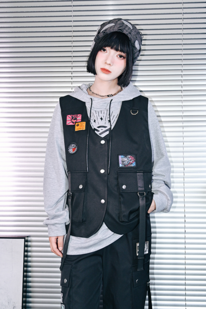 ワークウェアスタイルストリートベスト