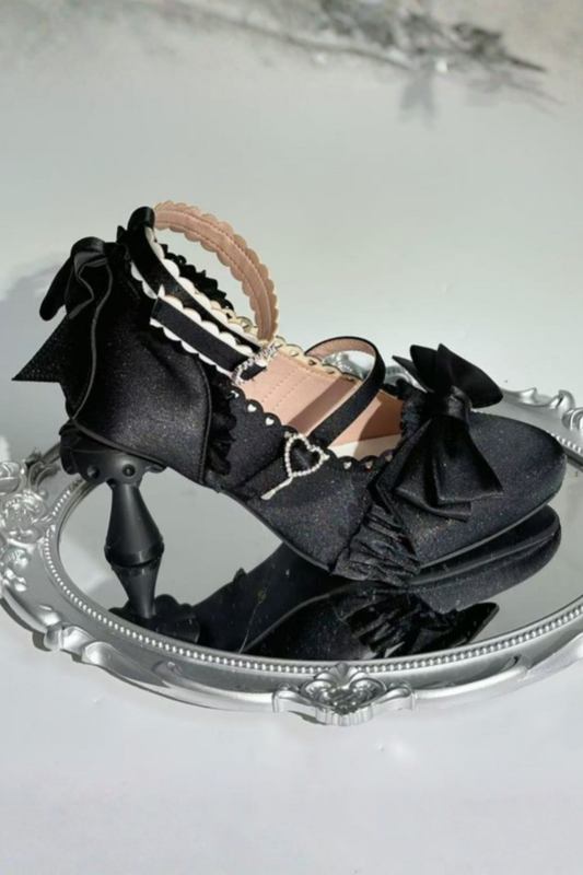 クラップリボンロリータシューズ