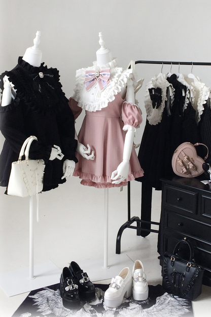 ローズプリンセスオフショルダーフリルリボントップス