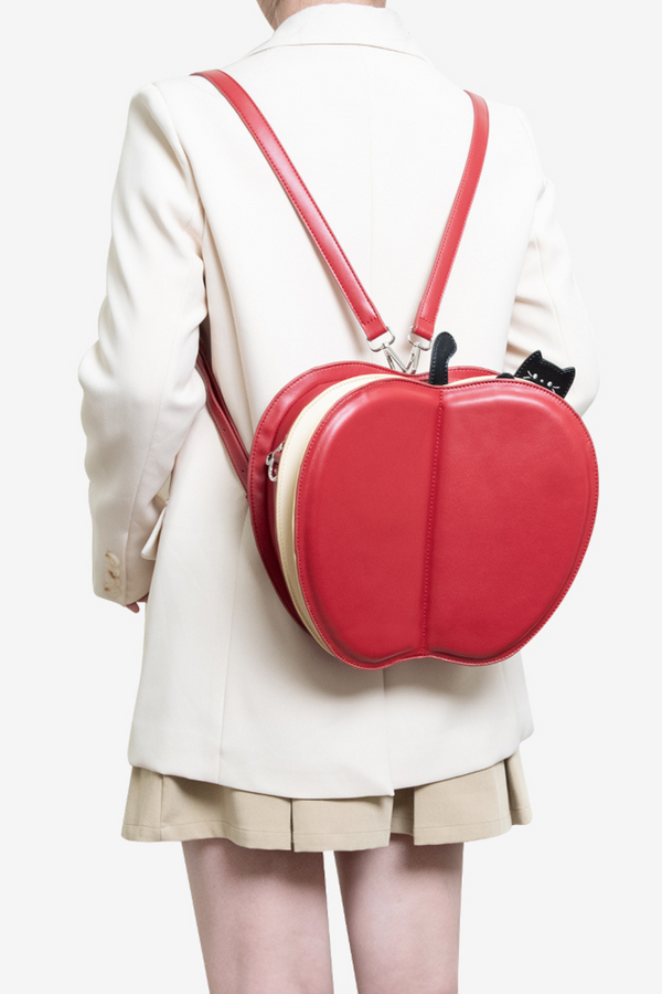 フリップアップルショルダーバッグ