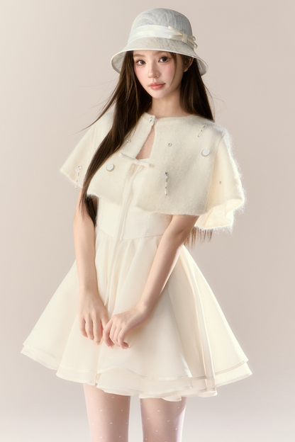 パフィーサスペンダースカート+ショール