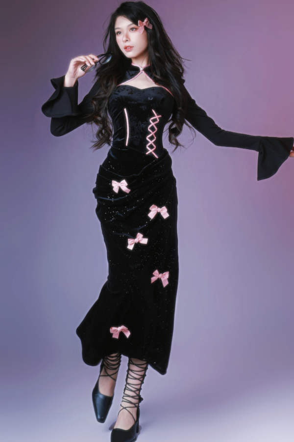 Dark Sugar Ribbon Dress