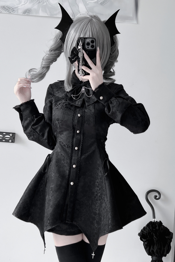 Witch Lace Dark Dress