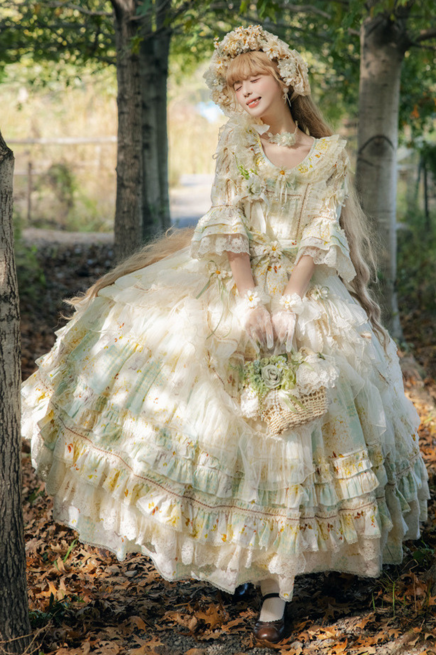 リトルデイジープリンセスロリータドレス