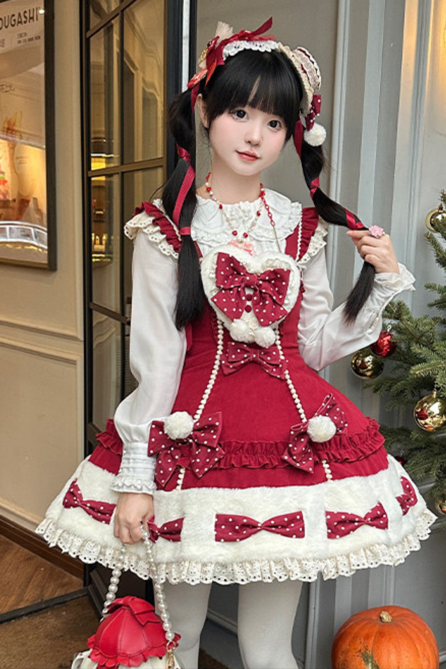 Snow Velvet Lolita Dress