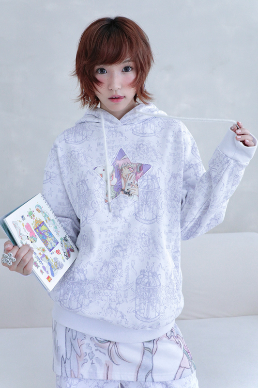 スタールーズフードパーカー