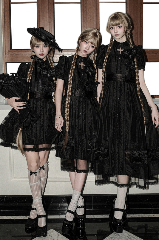 ゴシックドールゴーストドレス