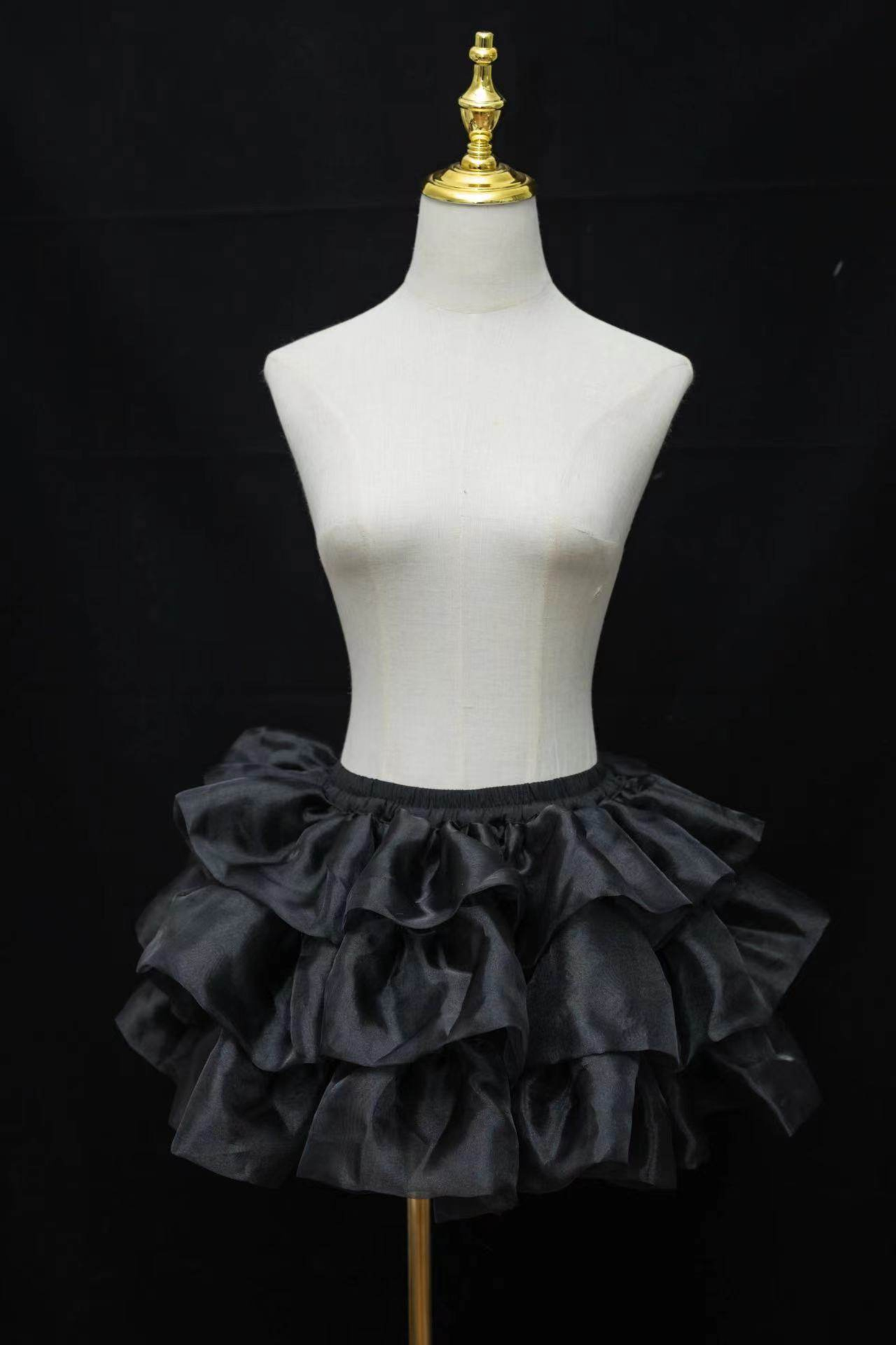 フリルボリュームロリータパニエ