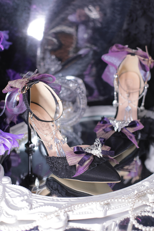 ダークウェディングハイヒール