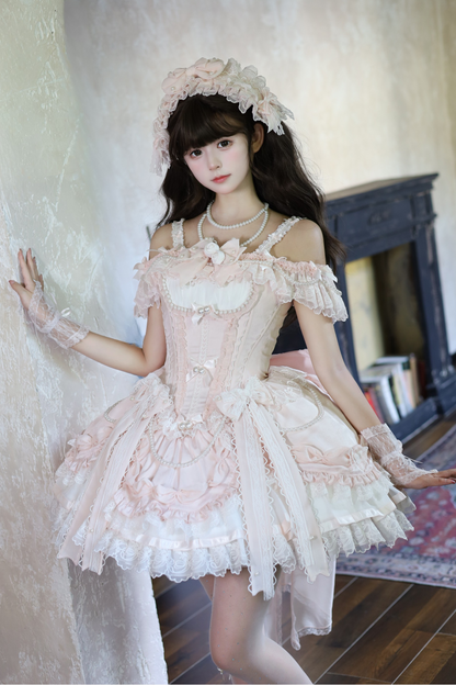 [Order Deadline: October 3] Pearl Rose Ballet Style Pure Elegant Dress