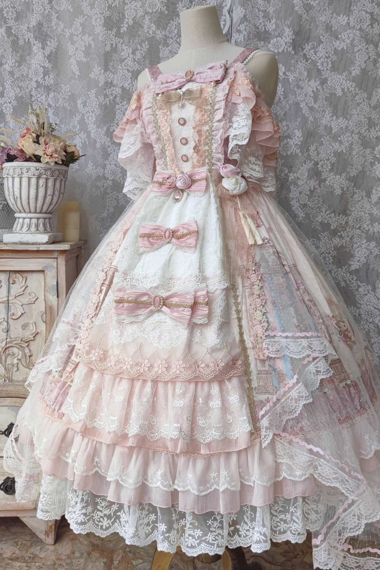 Flower Princess Lolita Dress Set
