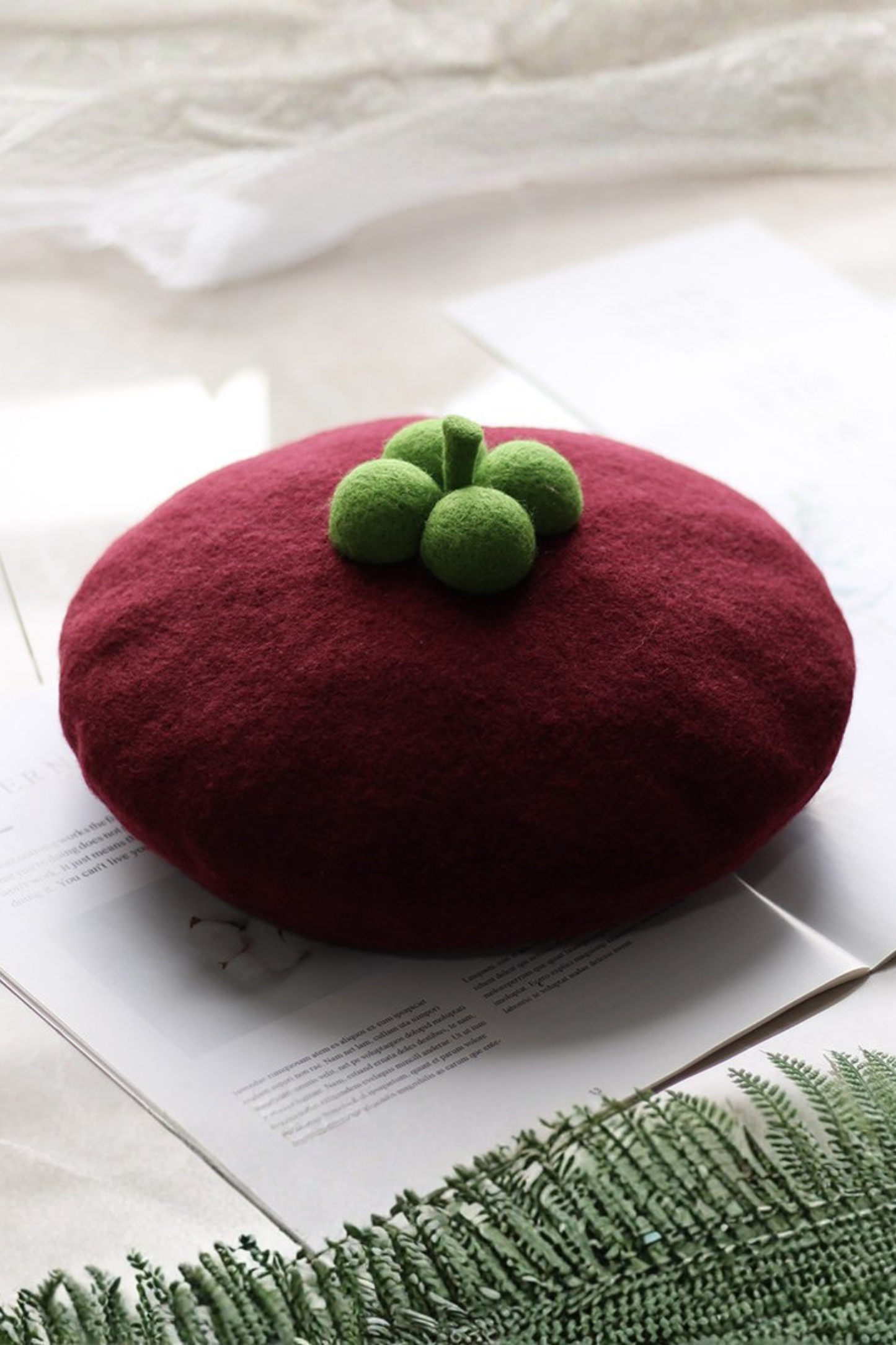 Dark Fruit Beret