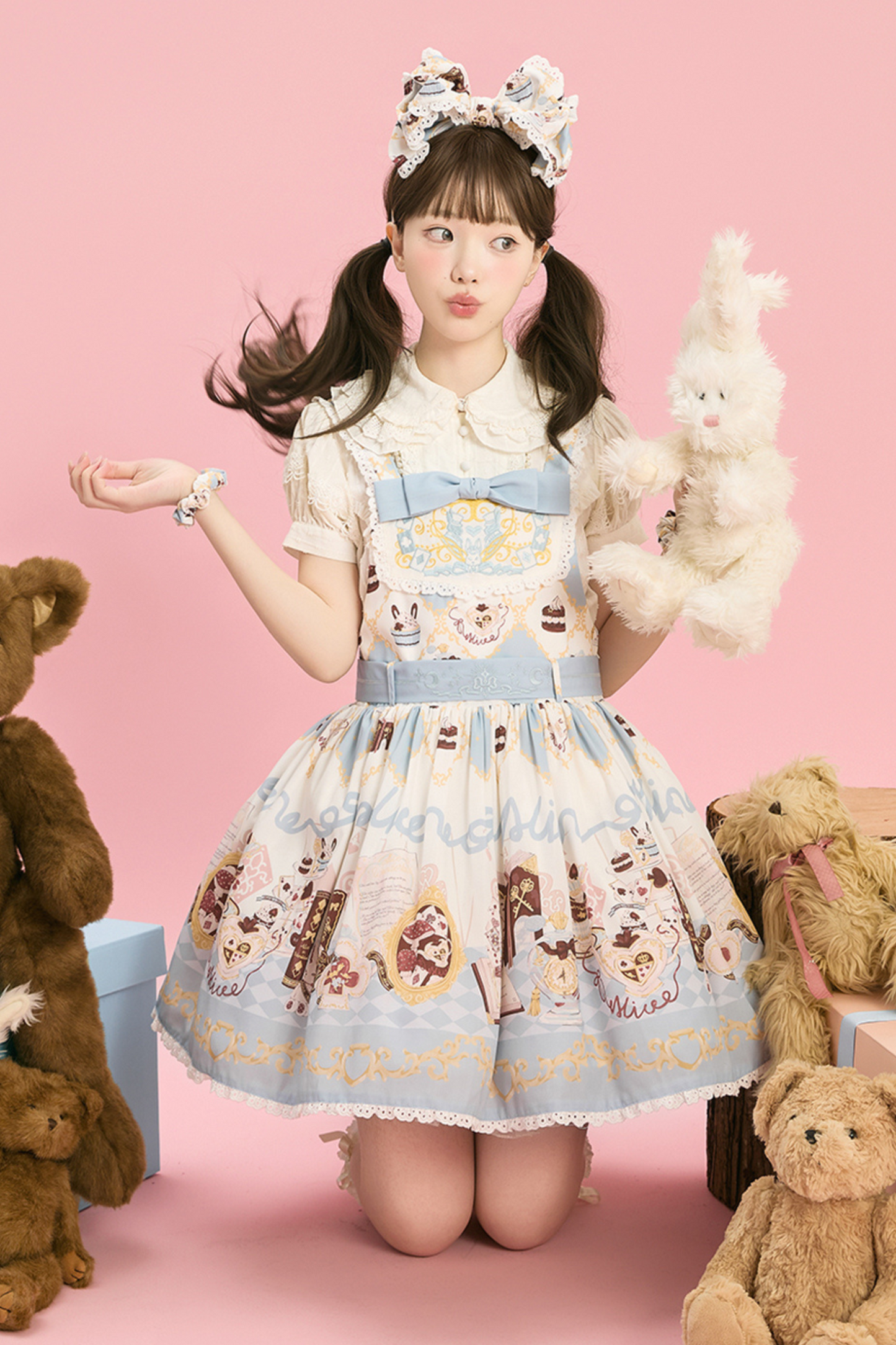 アリスラビットドーリーロリータドレス