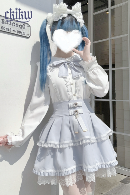 うさ耳カラーシャツ