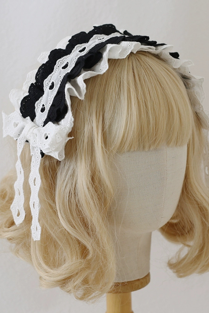 Subculture Heart Lace Lolita Headdress