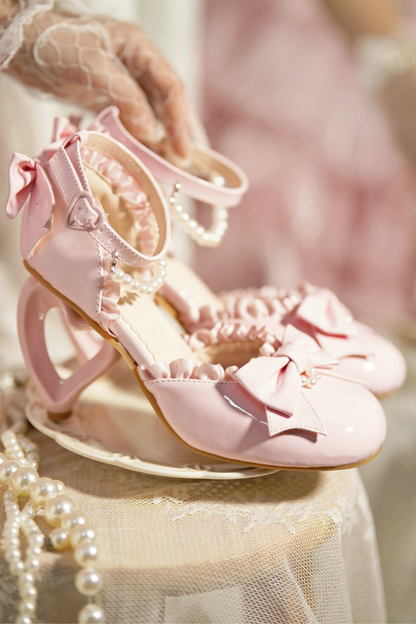 ハートラブロリータパールピーチヒール