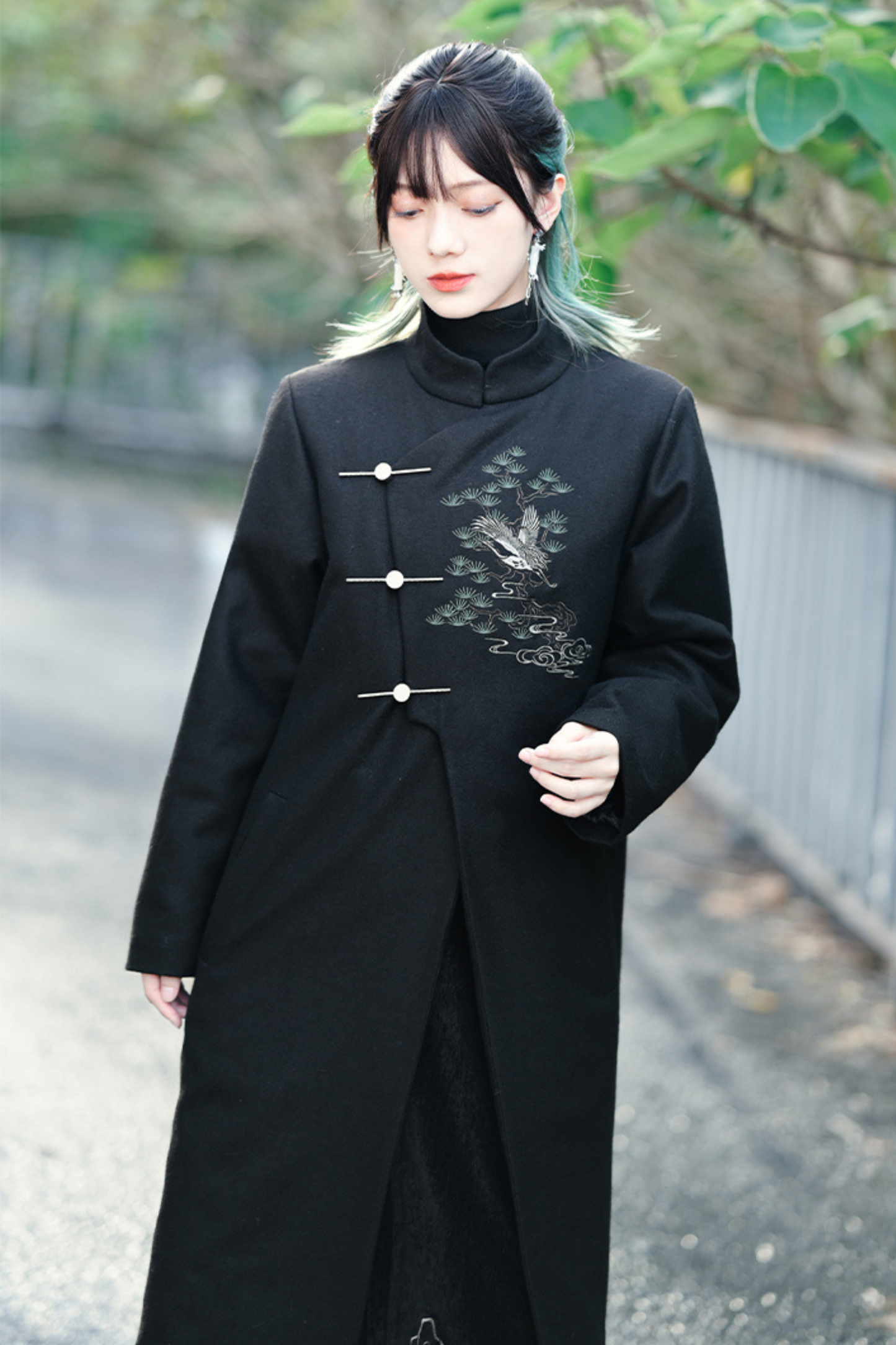 Retro Chinacross Body Coat