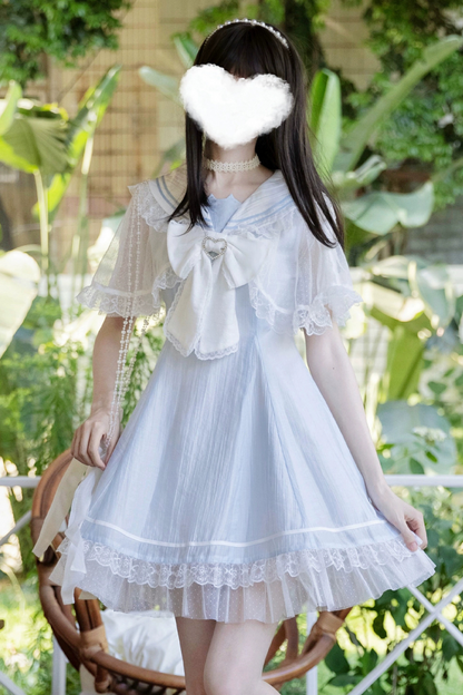 Ice Blue Girly Dress
