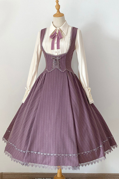 Retro Elegant Lolita Jumperskirt