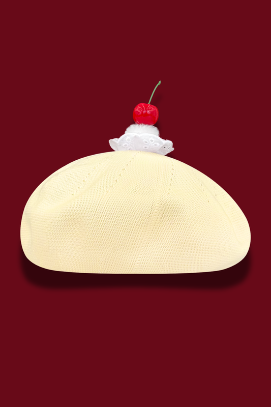 チェリーベレー帽