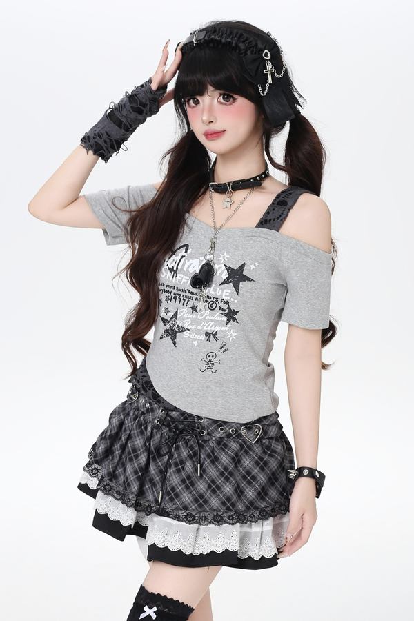 Sweet Cool Star Slim Top