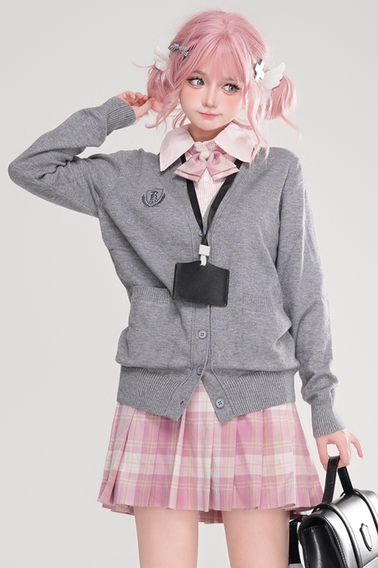 College Slim Knit Sweater