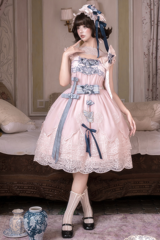 スイートチャイナサスペンダードレス