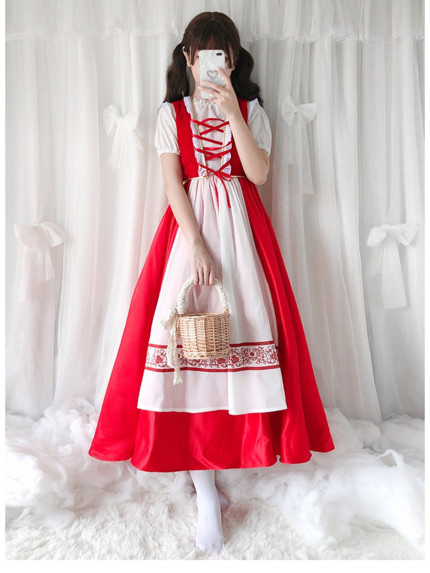 Little Red Riding Hood Cape Dress