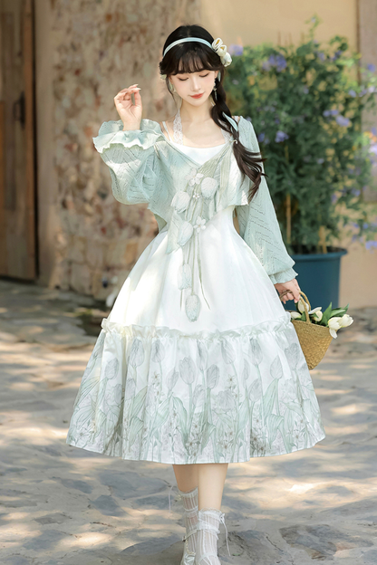 Neverless Island Slip Dress + Top