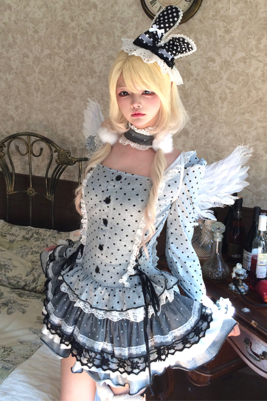 Dot Cute House Layer Cake Dress